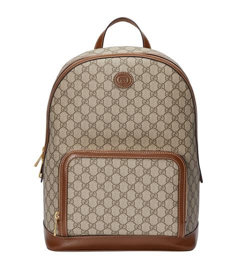 gucci brown backpack|GUCCI® US Official Site .